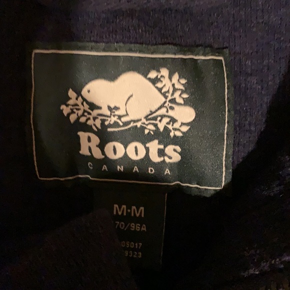 ROOTS Canada Navy 1/4 Zip Sweater - Picture 5 of 7